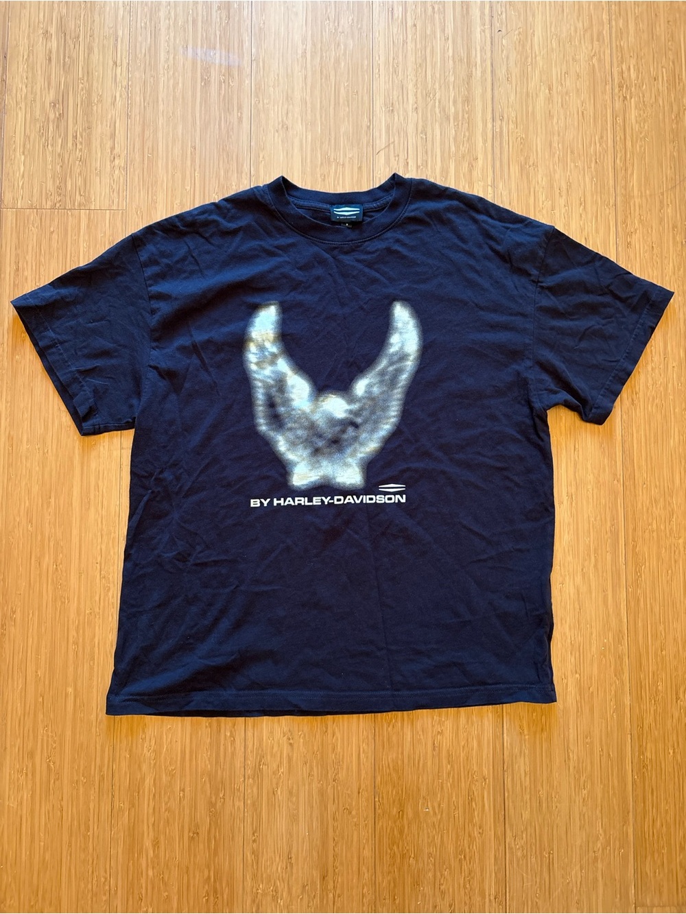 Vintage Harley-Davidson Black "By Harley-Davidson" Graphic T-Shirt, Size S